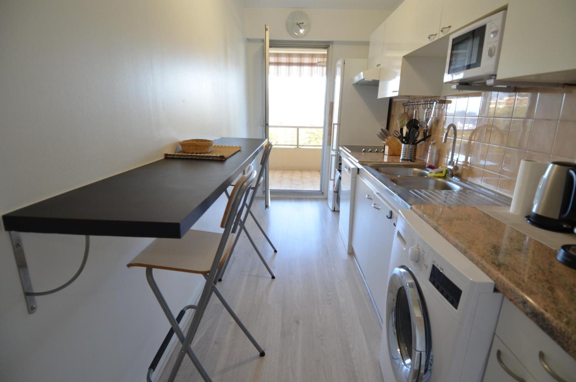 Plein Ciel - Appartement 5 Personnes Avec Piscine Sur La Corniche Fleurie A 尼斯 外观 照片