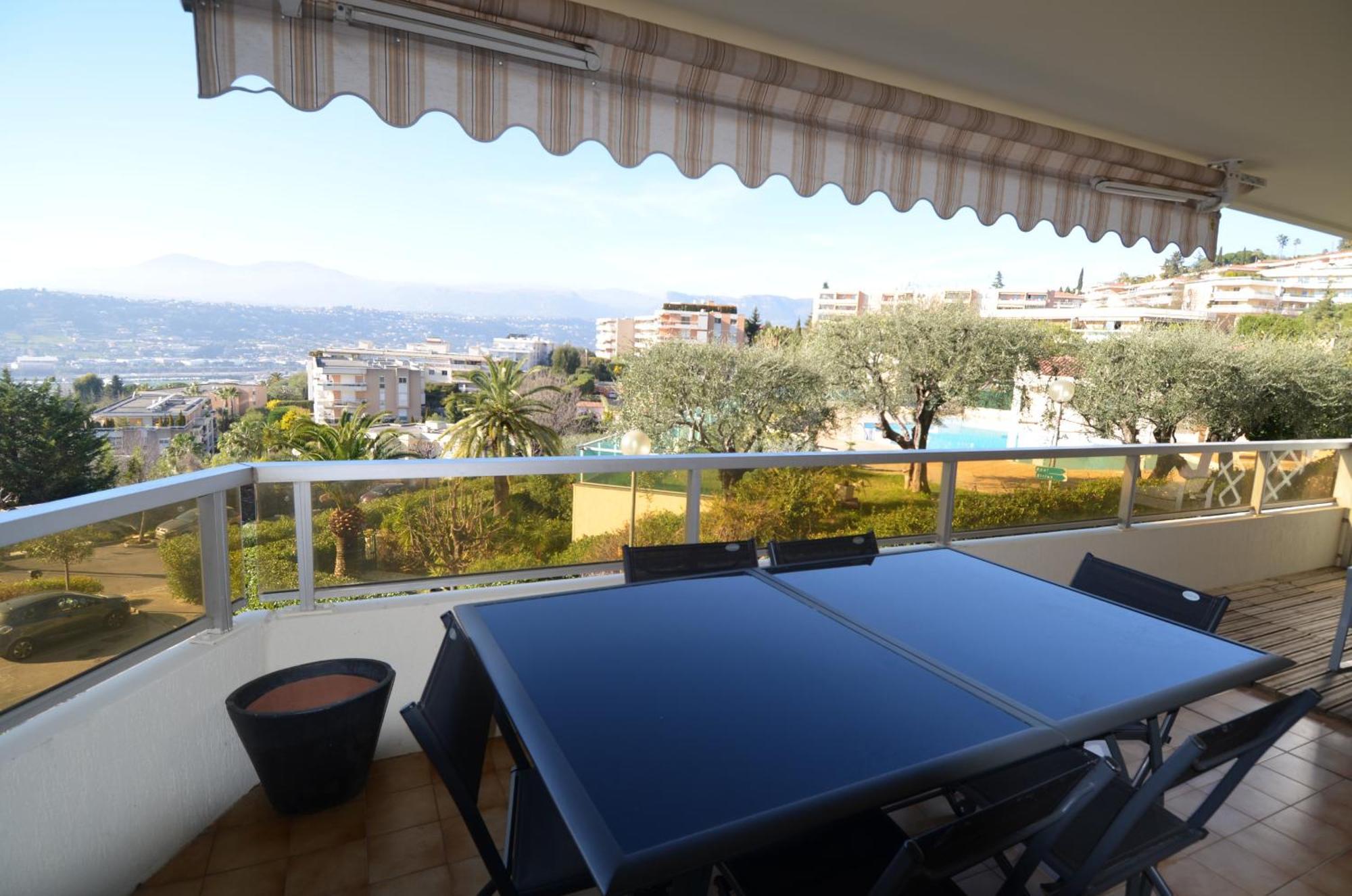 Plein Ciel - Appartement 5 Personnes Avec Piscine Sur La Corniche Fleurie A 尼斯 外观 照片